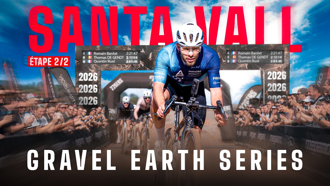 Je RENVERSE le CLASSEMENT GÉNÉRAL de SANTA VALL ?! - Gravel Earth Series 2026 - Étape 2/2