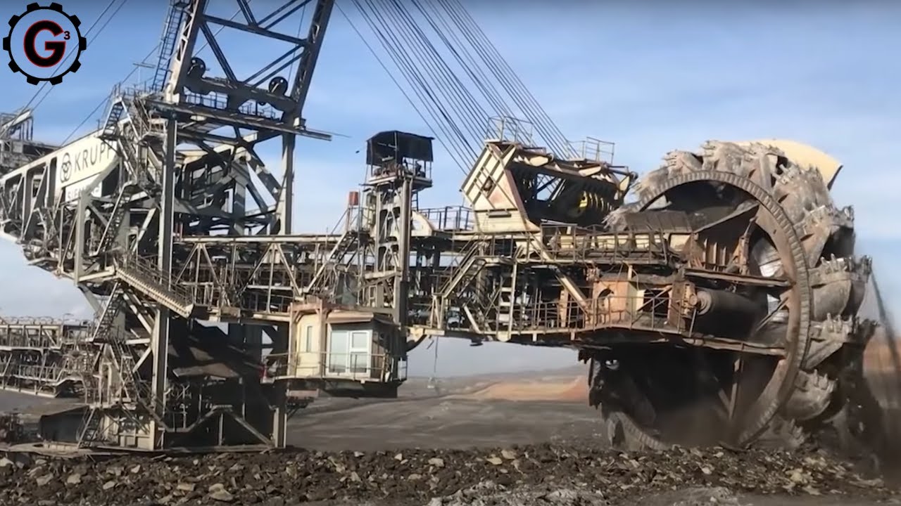 Роторный экскаватор Bagger 293 представляет потрясающую историю