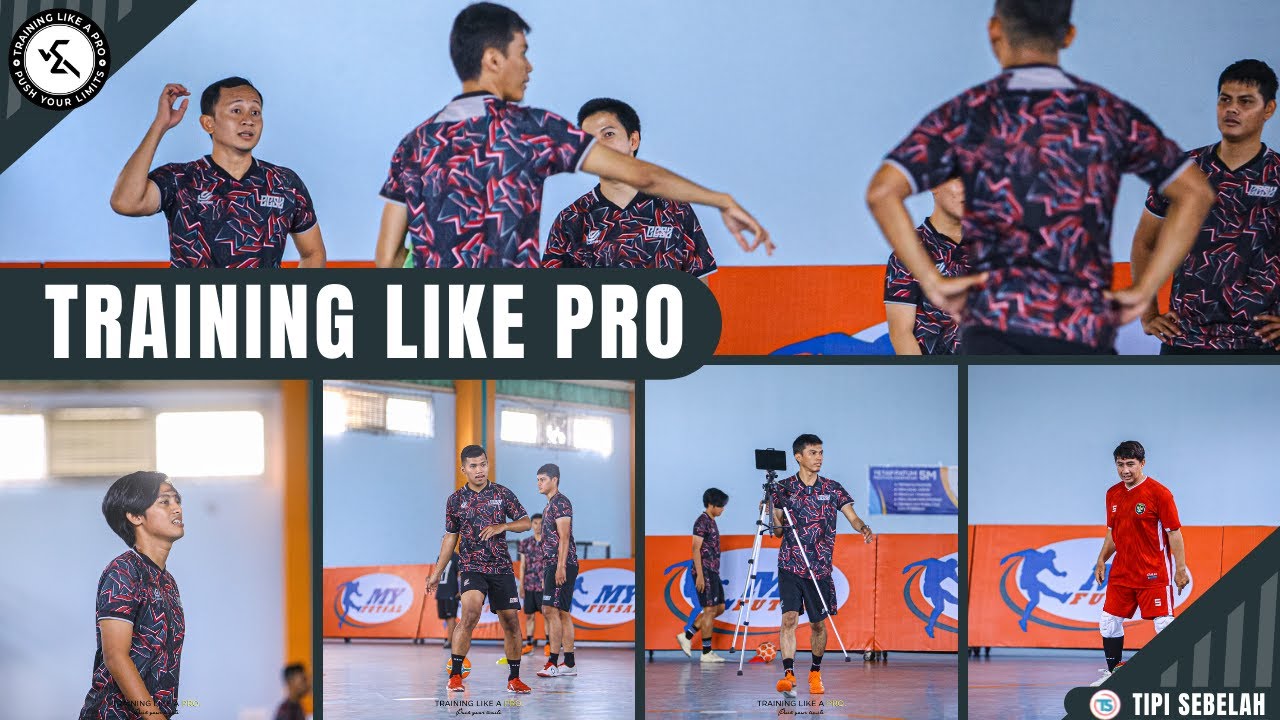 LATIHAN FUTSAL ALA PEMAIN PRO BARENG PELATIH COSMO JNE