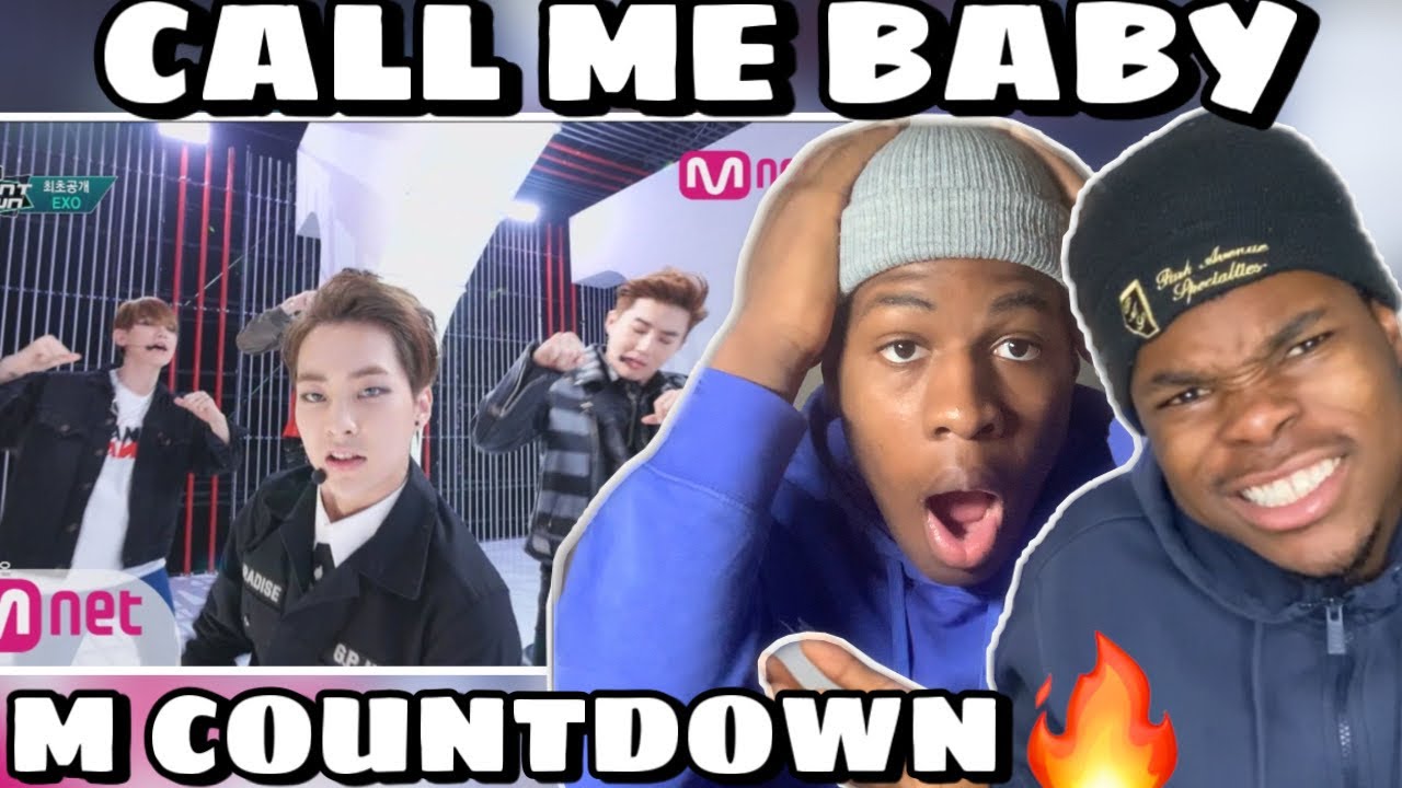EXO - Call Me Baby Live Stage Reaction [M Countdown]