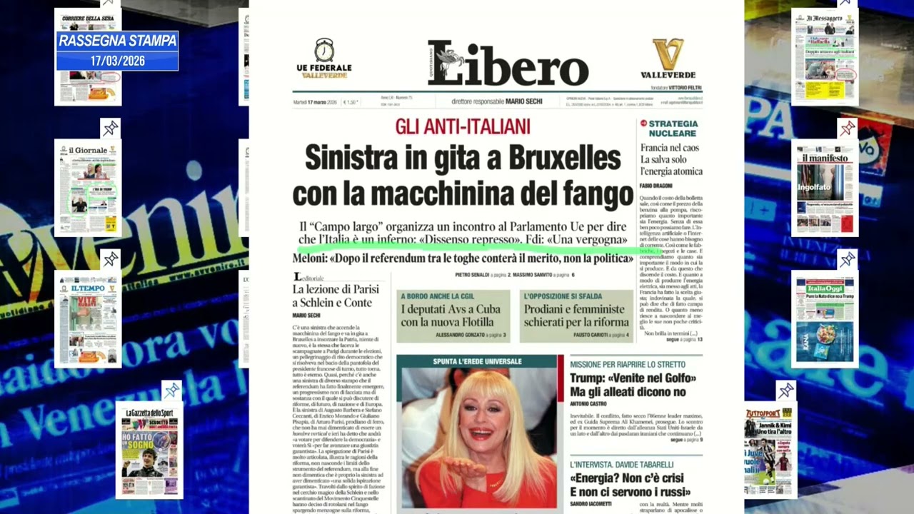 RASSEGNA NAZIONALE 17/03/2026