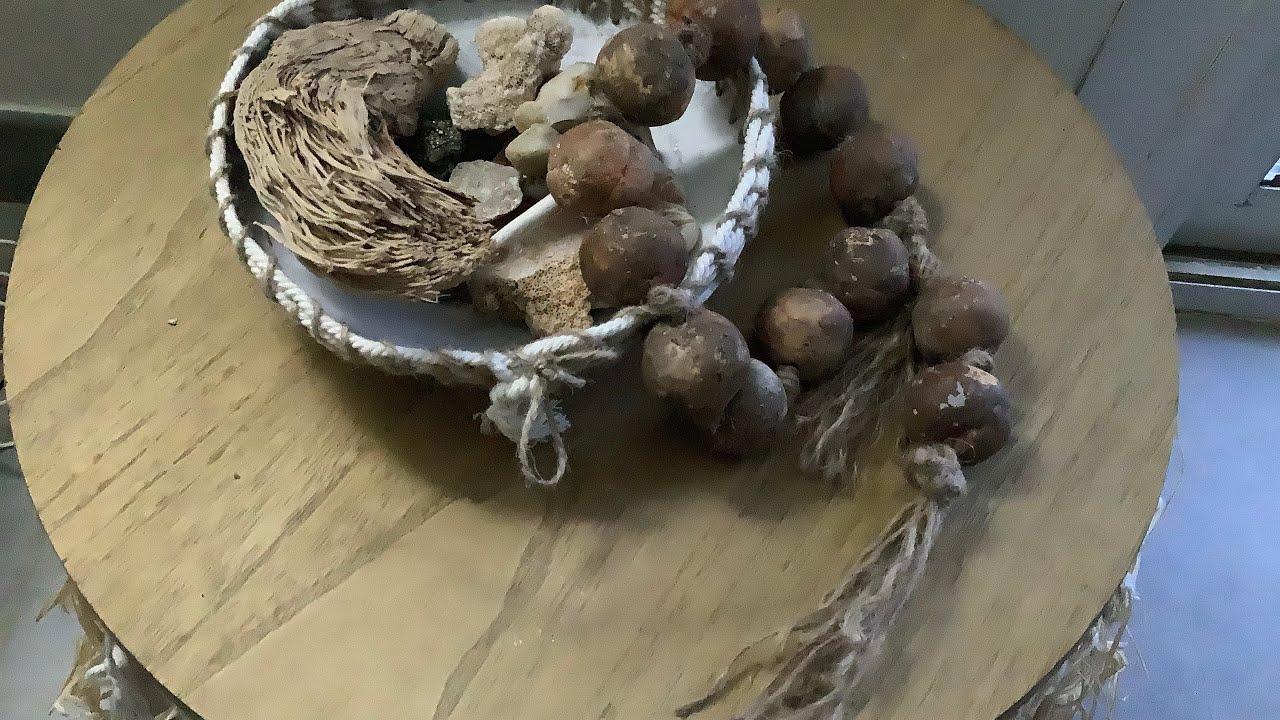 Guirlande de perles en pâte auto durcissante de chez ACTION
