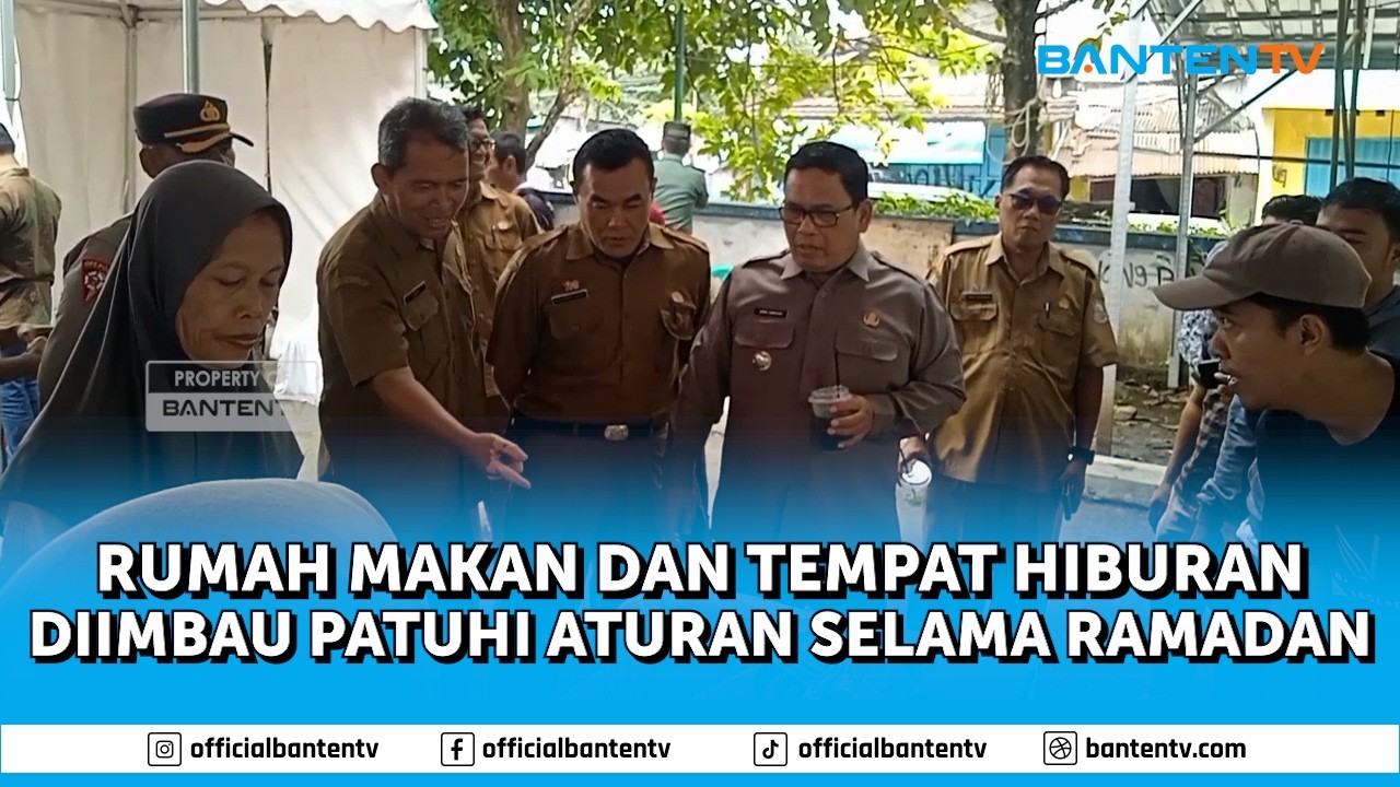 RUMAH MAKAN DAN TEMPAT HIBURAN DIIMBAU PATUHI ATURAN SELAMA RAMADAN