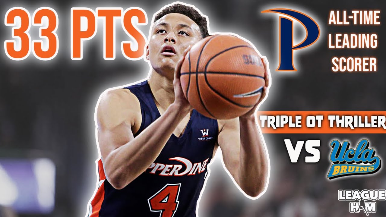 Colbey Ross 33 Points in Triple OT Thriller vs. UCLA | 11.27.20 | Full Game Highlights
