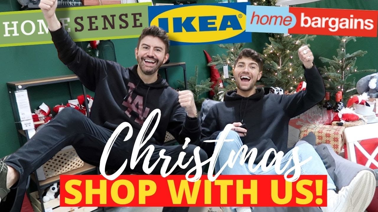 COME CHRISTMAS SHOPPING WITH US! New in *festive* IKEA, Homesense & Home Bargains | MR CARRINGTON