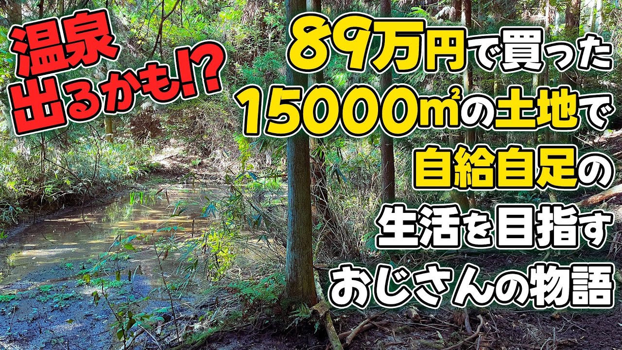 秘密の谷の草刈り伐採 総集編（次は井戸掘り）