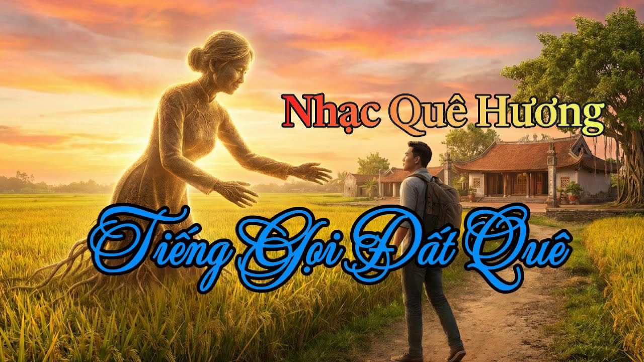Tiếng Gọi Đất Quê - Một bài hát về QUÊ HƯƠNG da diết, ai đi xa mới thấu. KDMUSIC, #nhacquehuong