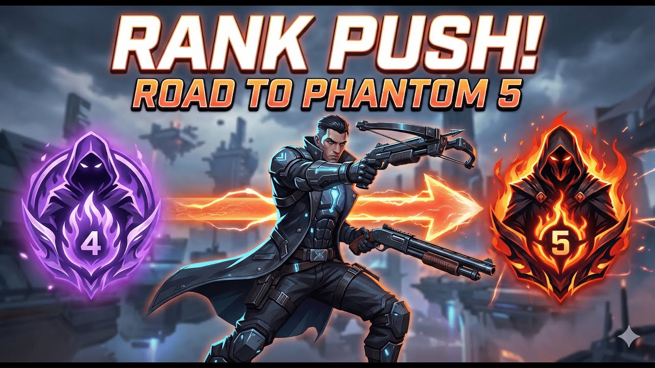 ROAD TO PHANTOM 5: Mein Venator Ranked Push in Deadlock!