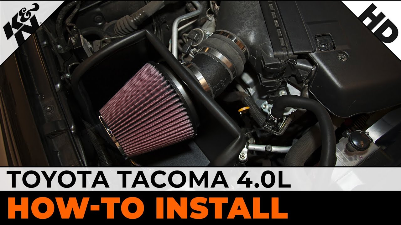 Toyota Tacoma 4.0L [#57-9025] Air Intake Installation