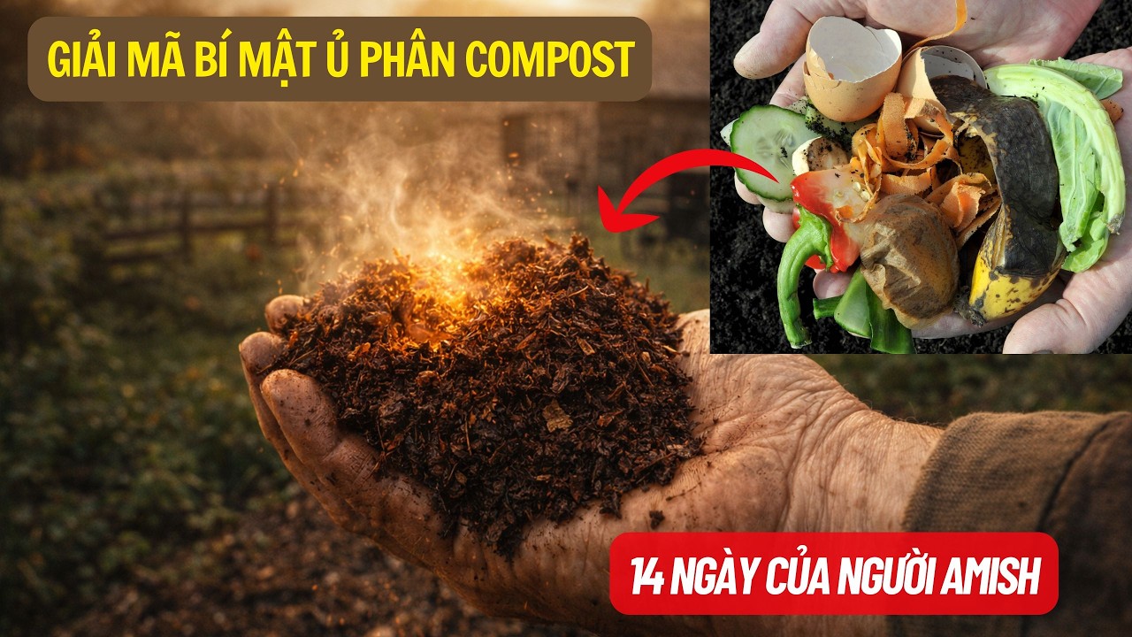 Bí Mật Ủ Phân Compost 14 Ngày Của Người Amish – Sự Thật Gây Sốc! Tại Sao Ít Ai Biết Đến?