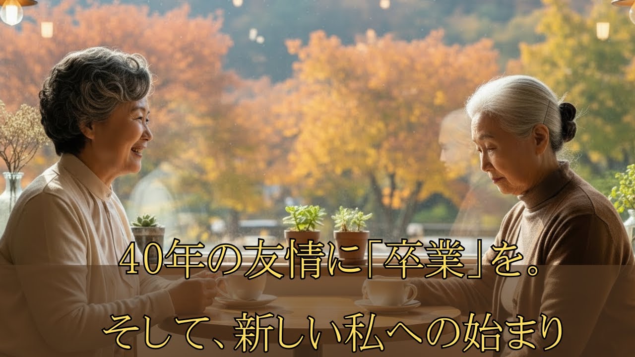 「どんなに深い絆があっても、自分を一番に慈しむ理由。一生を共にするのは、他でもない自分自身だから。」