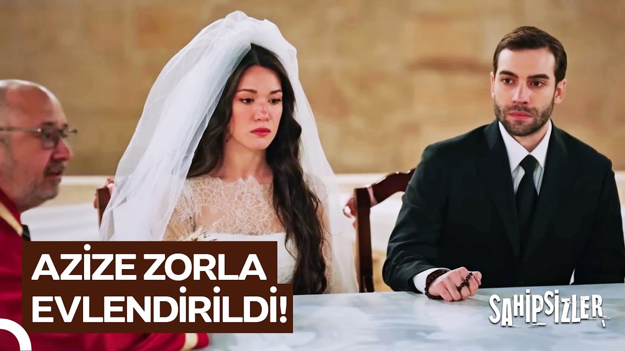 Azize, Devran'la Evlenmek Zorunda Kaldı | Sahipsizler 8. Bölüm (SON SAHNE)