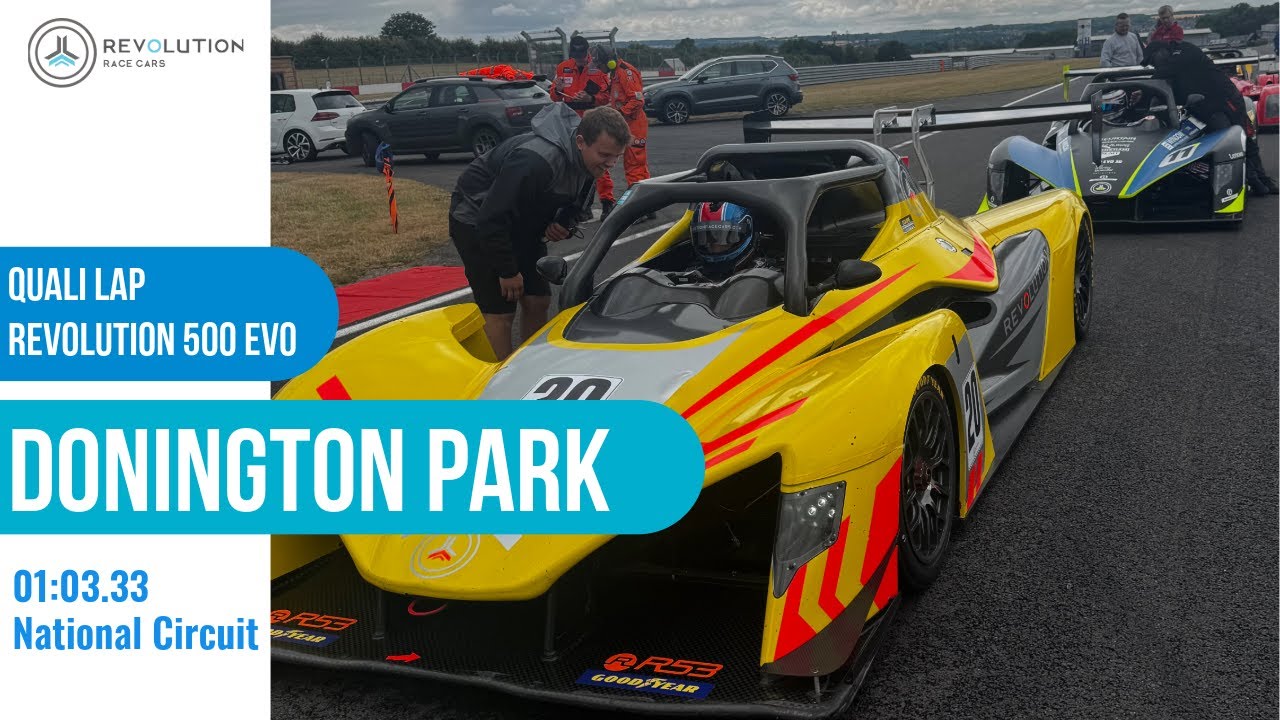 Is it fast? You Tell Us! Revolution 500 EVO @ Donington Park National 01:03.33 #FastLaps #500EVO
