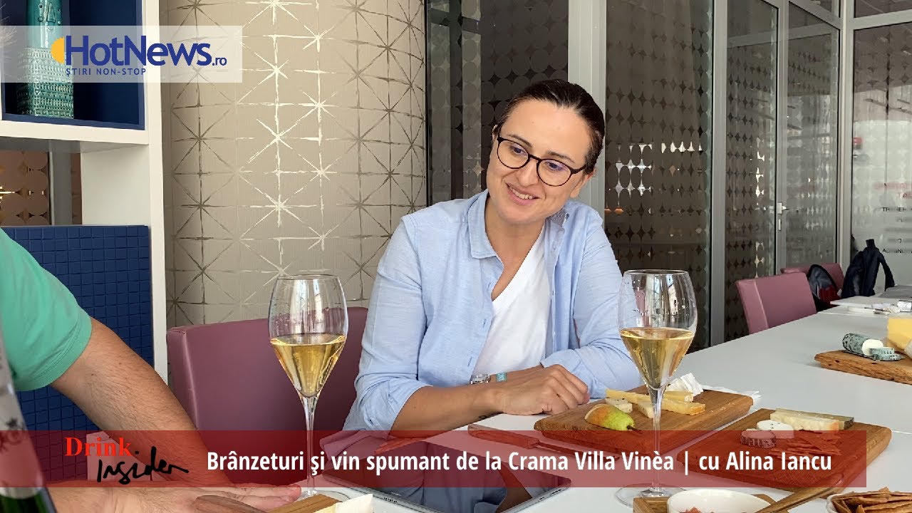 Brânzeturi şi vin spumant, cu Alina Iancu