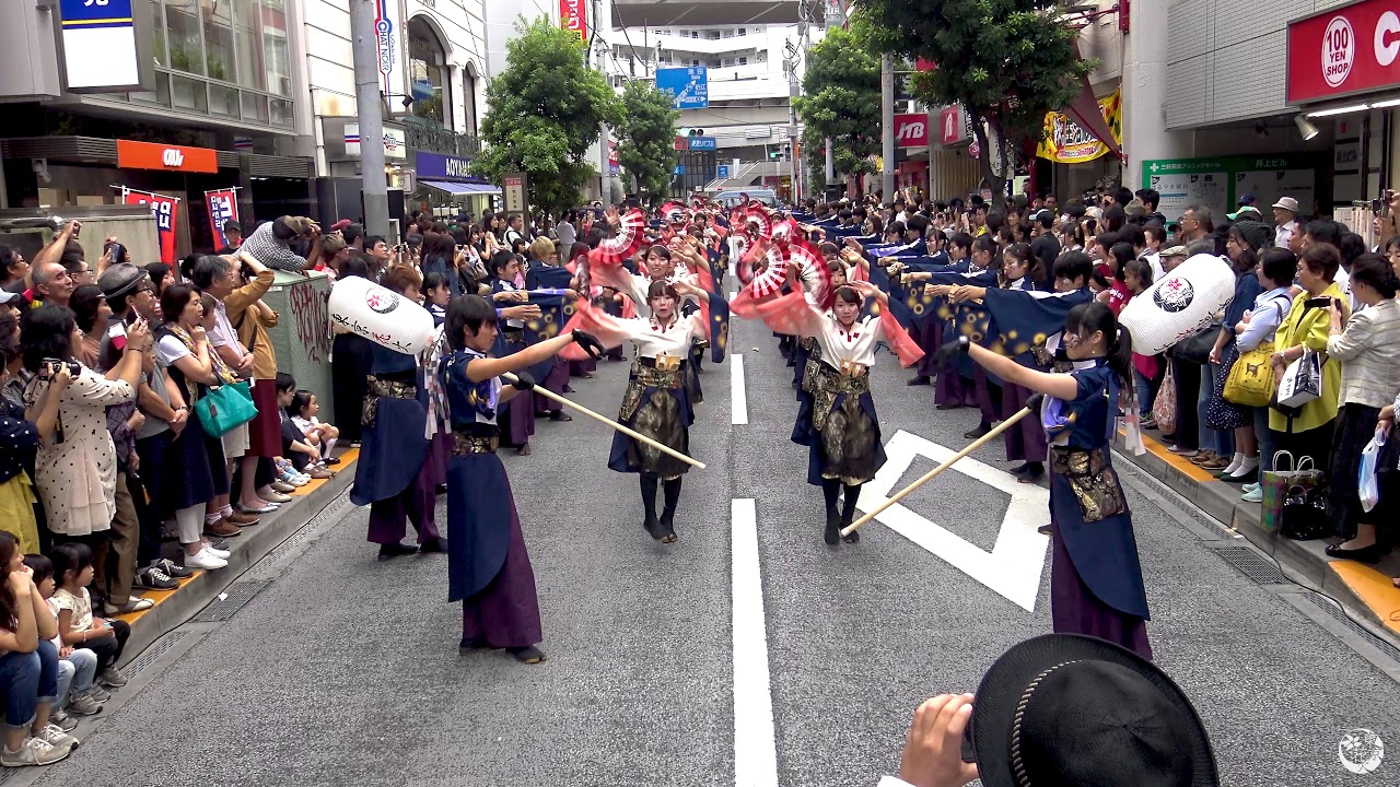 【4K公式】 東京花火「舞灯籠」 / 第６回三茶よいしょ祭り - SEIYU前会場