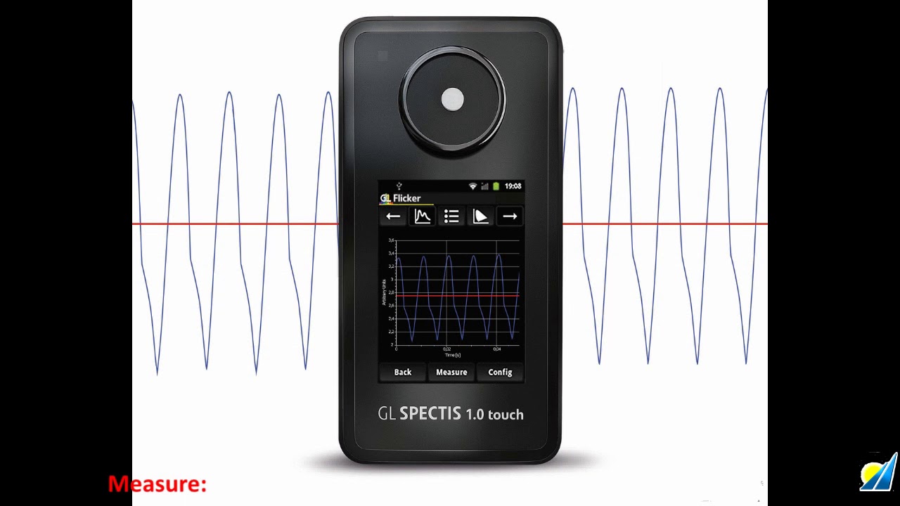 GL Optic Touch 1.0 + Flicker Spectrophotometer from Saelig