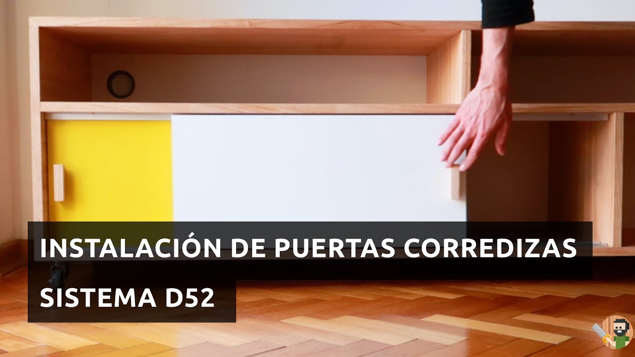 Instalación de puertas corredizas sistema D52 by @allsur.herrajes