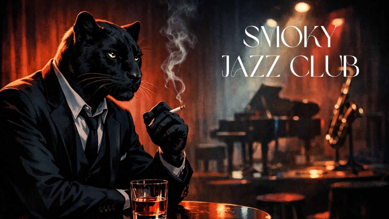 [Jazz Playlist]  Smoky Jazz Club Nights — Dark Noir Jazz for Lonely Evenings & Deep Reflection