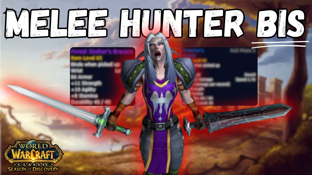 Melee Hunter Phase 2 Pre-BIS Guide | Season of Discovery