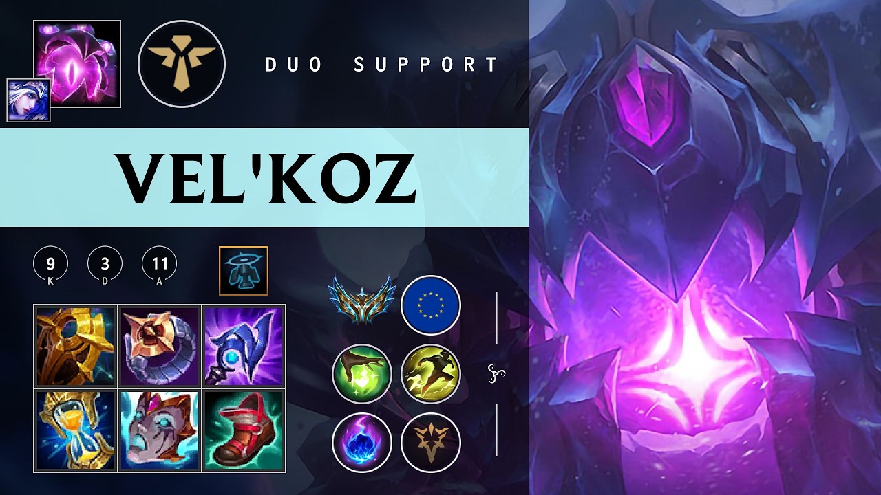 Vel'Koz Support vs Lulu - EUW Challenger Patch 26.05