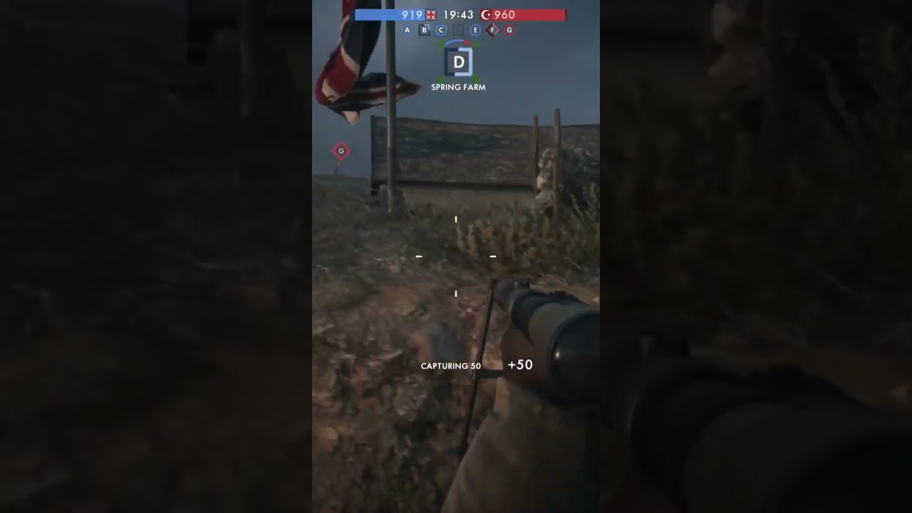 Ps5 bf1 Rusian1895 sniper #battlefield #bfgameplay #bf1ps4 #gameplay #bf1gameplay #gaming