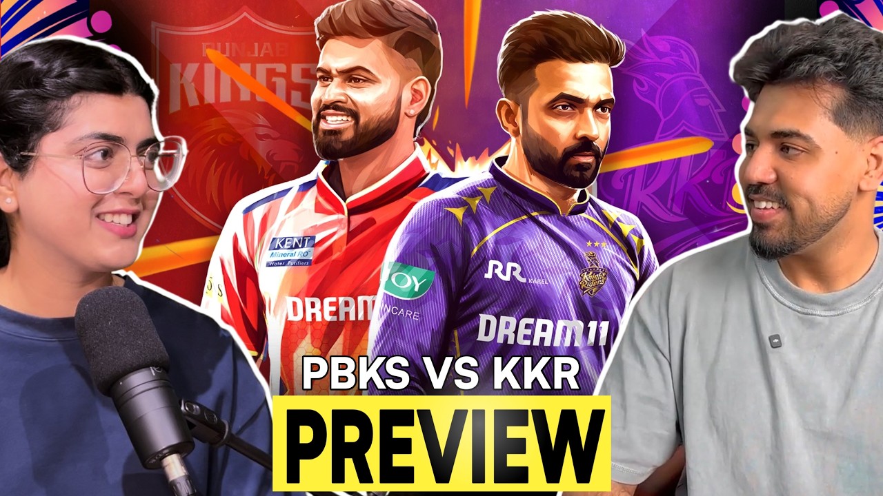 PUNJAB KINGS VS KOLKATA KNIGHT RIDERS PREVIEW || GHAR CH HAARAVA GE KKR NU || PBKS WILL DESTORY KKR