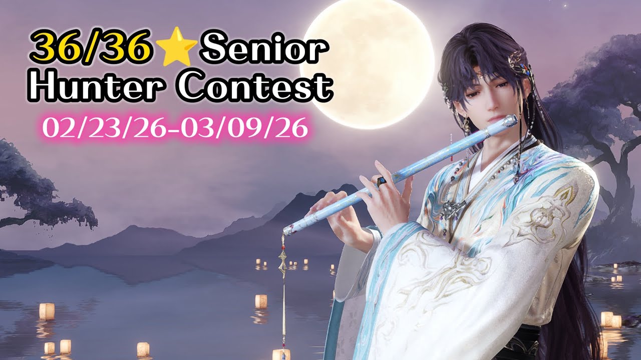 Love and Deepspace - 36/36⭐Senior Hunter Contest (02/23/26-03/09/26) | Raf Solo (F2P)
