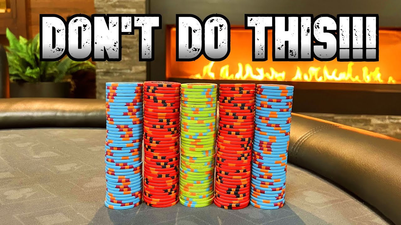 DO NOT make this MISTAKE at the Poker Table!! (Every Beginner MUST WATCH)