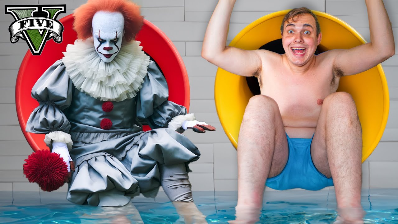 PENNYWISE HOUD ME IN DE GATEN..! || GTA 5 FILM