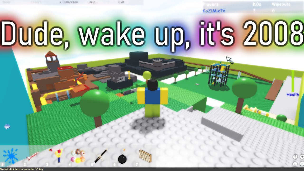 Dude wake up, it's 2008
