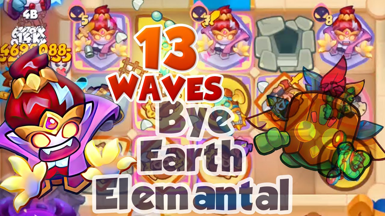 BANSHEE Not Playing with Earth Elemental - 13 Waves - Rush Royale