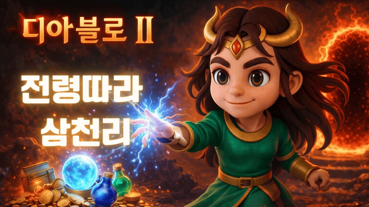 [디아블로2]전령따라 삼천리 파밍 #디아블로2레저렉션