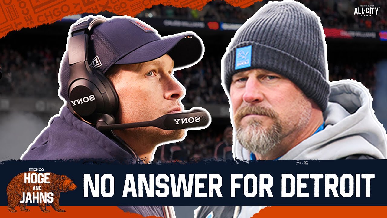 Ben Johnson, Chicago Bears Revenge DENIED to Lions | NFC No. 2 Seed | Hoge & Jahns