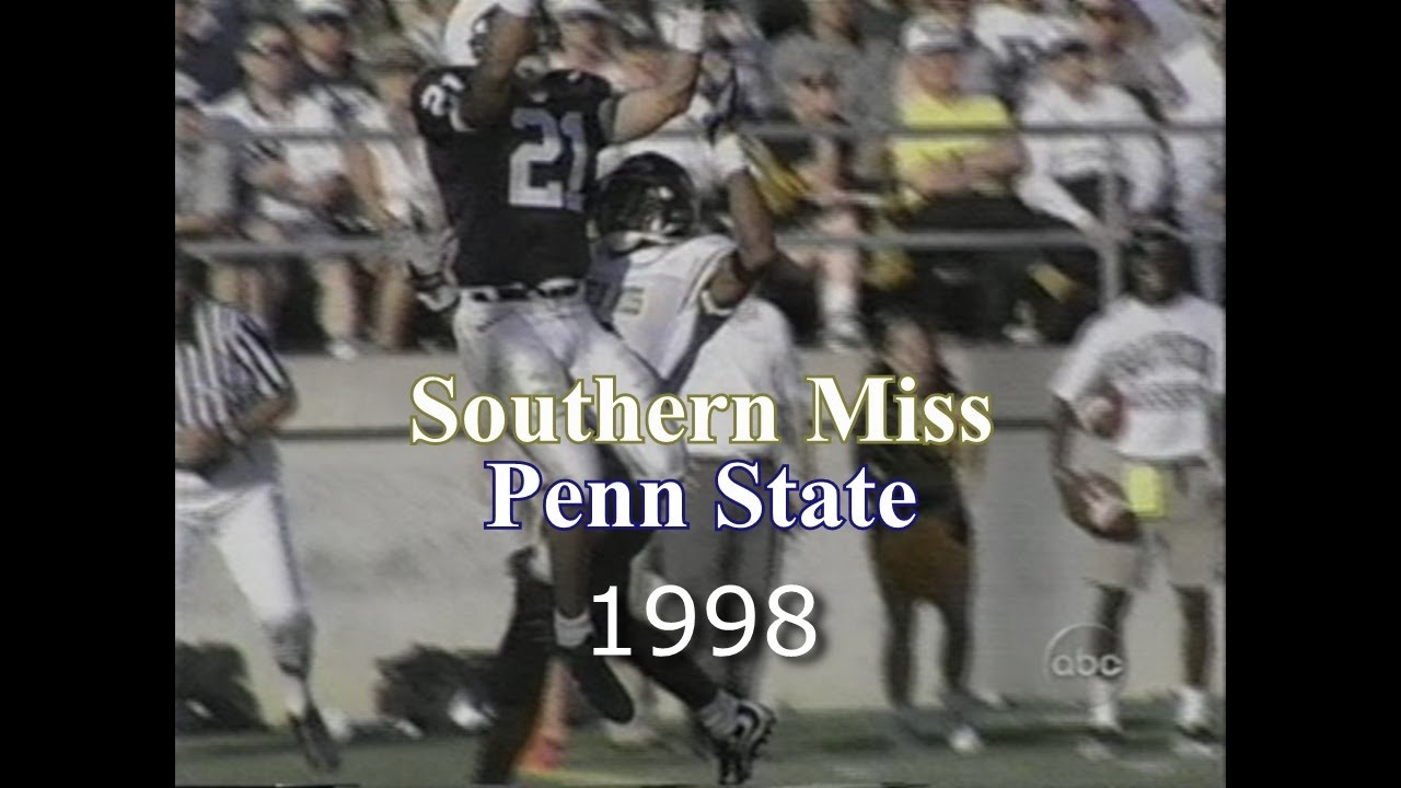 Penn State vs  Southern Miss 1998 GAME STORY