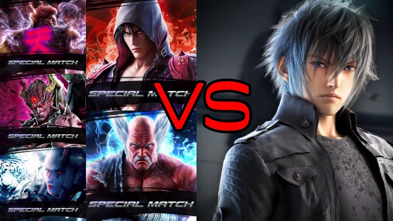 TEKKEN 7 Noctis VS ALL BOSSES ( ALL SPECIAL MATCHES)