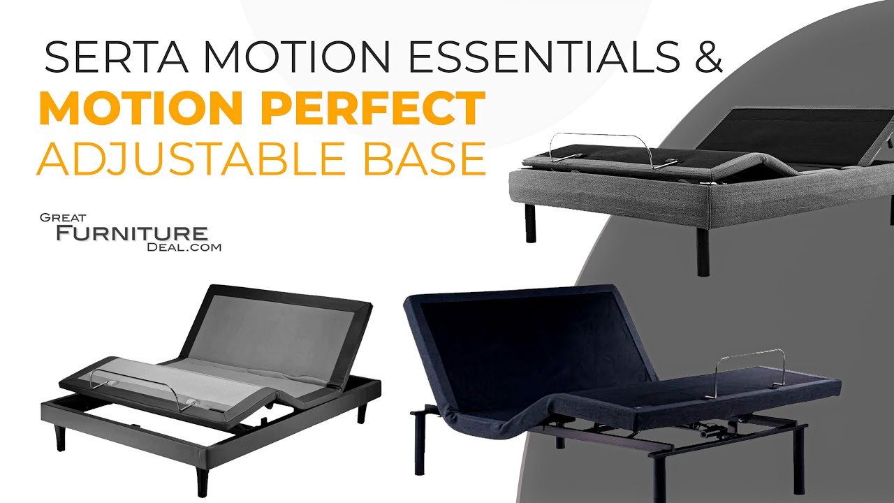 Регулируемое основание кровати Serta Motion Perfect против регулируемого основания кровати Motion...