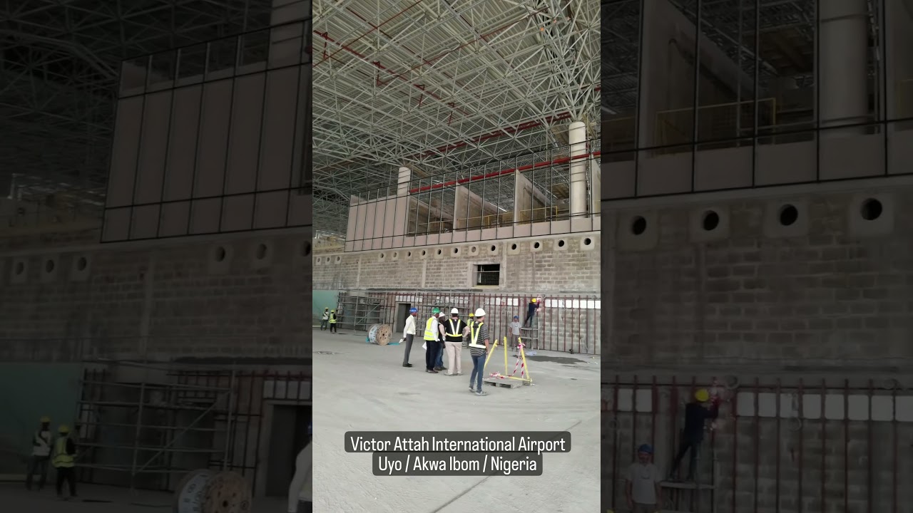 the smartest airport terminal in Africa is almost complete in Nigeria akwa ibom state