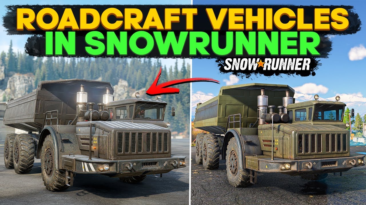 New Vehicles in SnowRunner From RoadCraft All Things You Need to Know