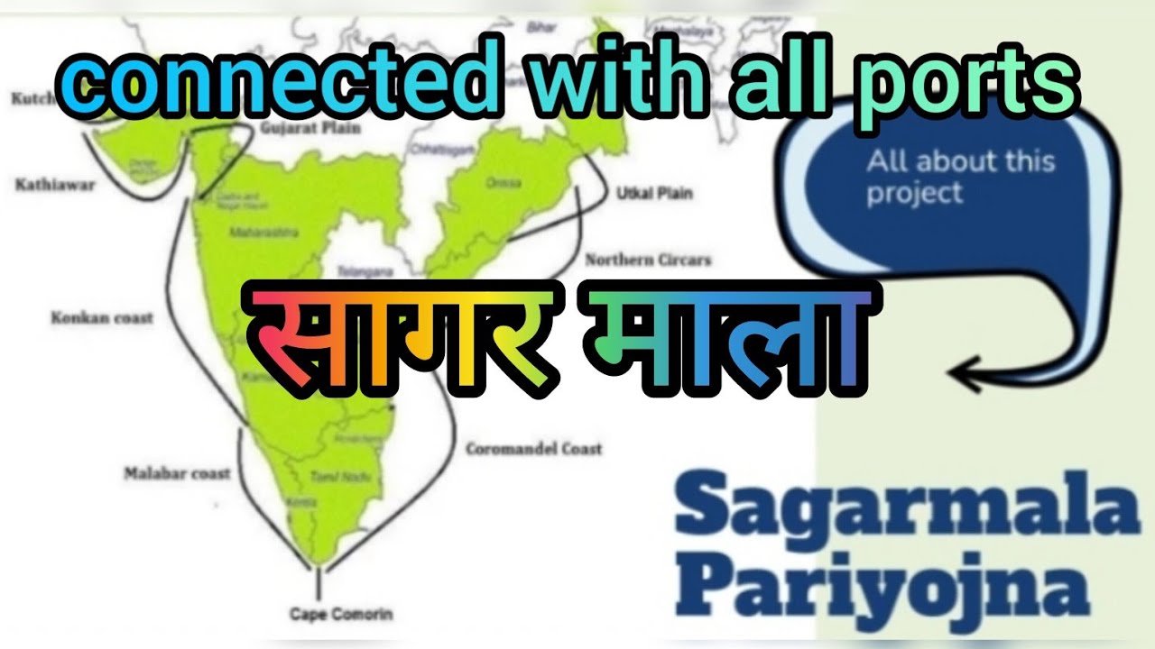 Sagar Mala project | Connectivity of costal community I Port Connectivity I Costal Connectivity