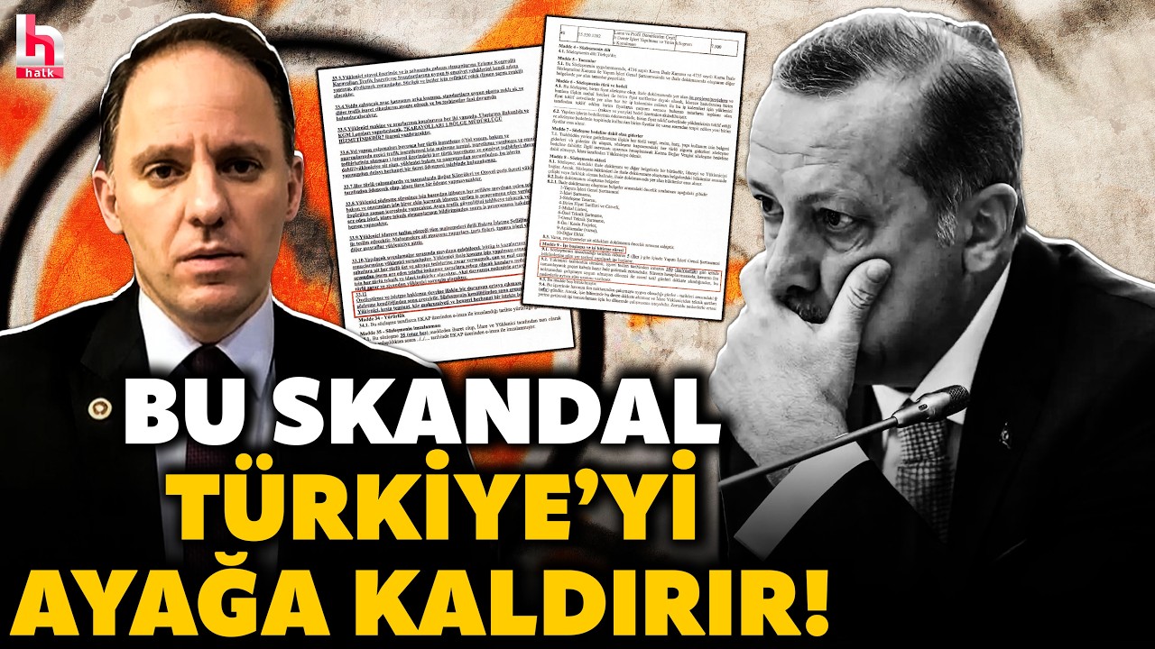 ERDOĞAN'I KÖŞEYE SIKIŞTIRACAK BELGE! İhale süresiyle böyle oynamışlar! Deniz Yavuzyılmaz ifşaladı!
