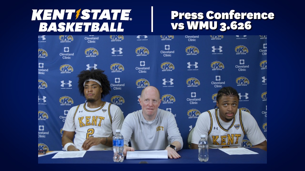 Kent State Men's Basketball vs Western Michigan 3.6.26 | Postgame Press Conference