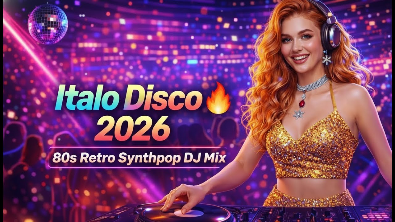 Italo Disco 2026 🔥 Best Italo & Euro Disco Nonstop | 80s Retro Synthpop DJ Mix