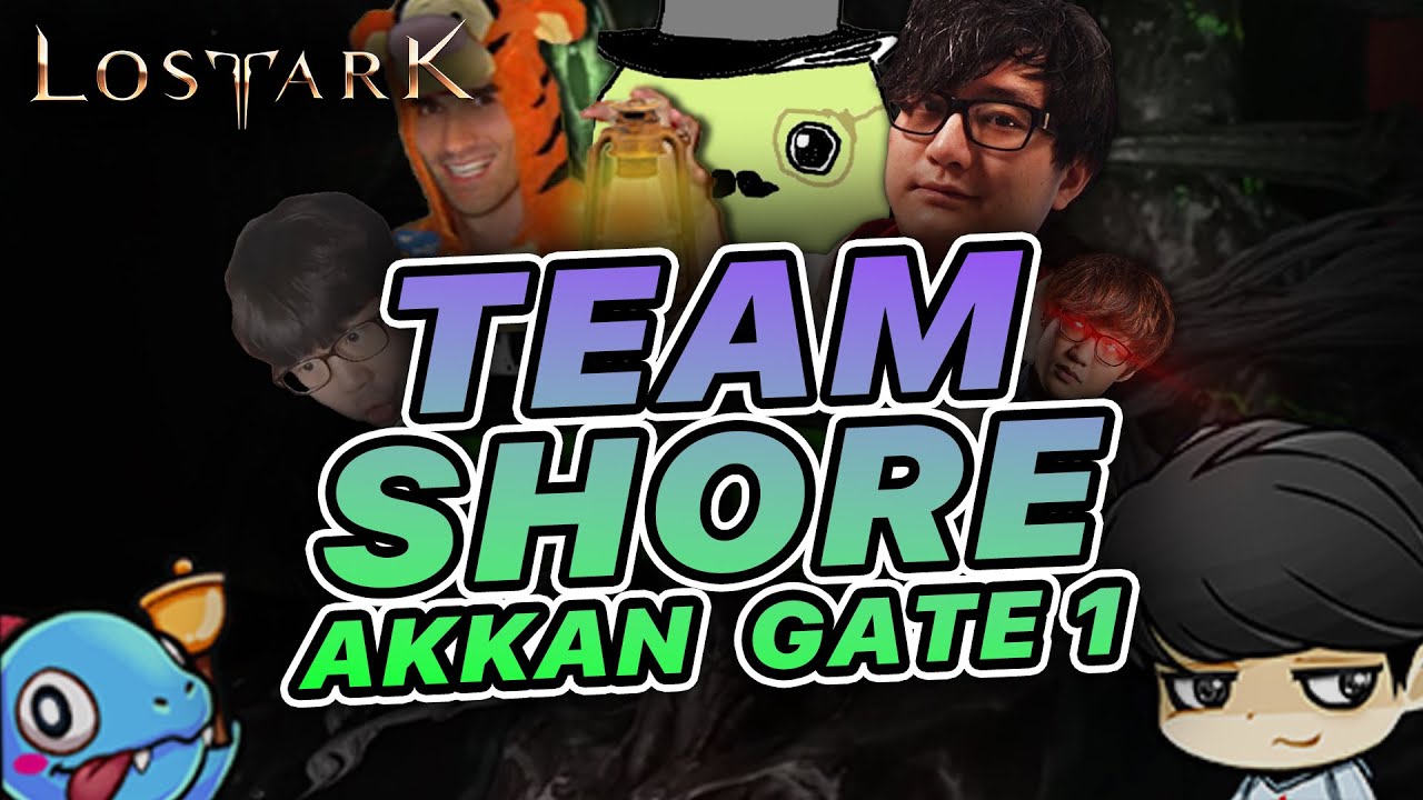 NEW LEGION RAID AKKAN GATE 1 PROGRESSION! - The best fun team ever