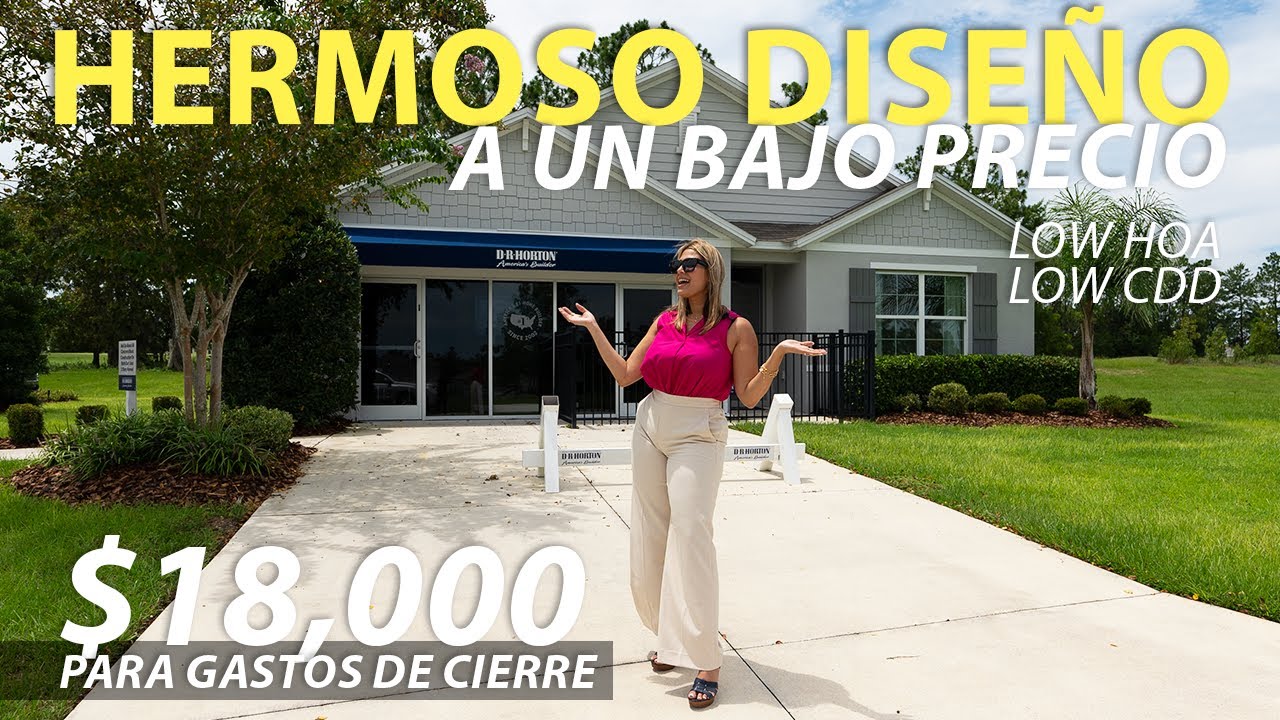 😱 CASA NUEVA 4 HABITACIONES Y MODERNA | UBICACIÓN Y ACABADOS DE LUJO | OCALA, FL