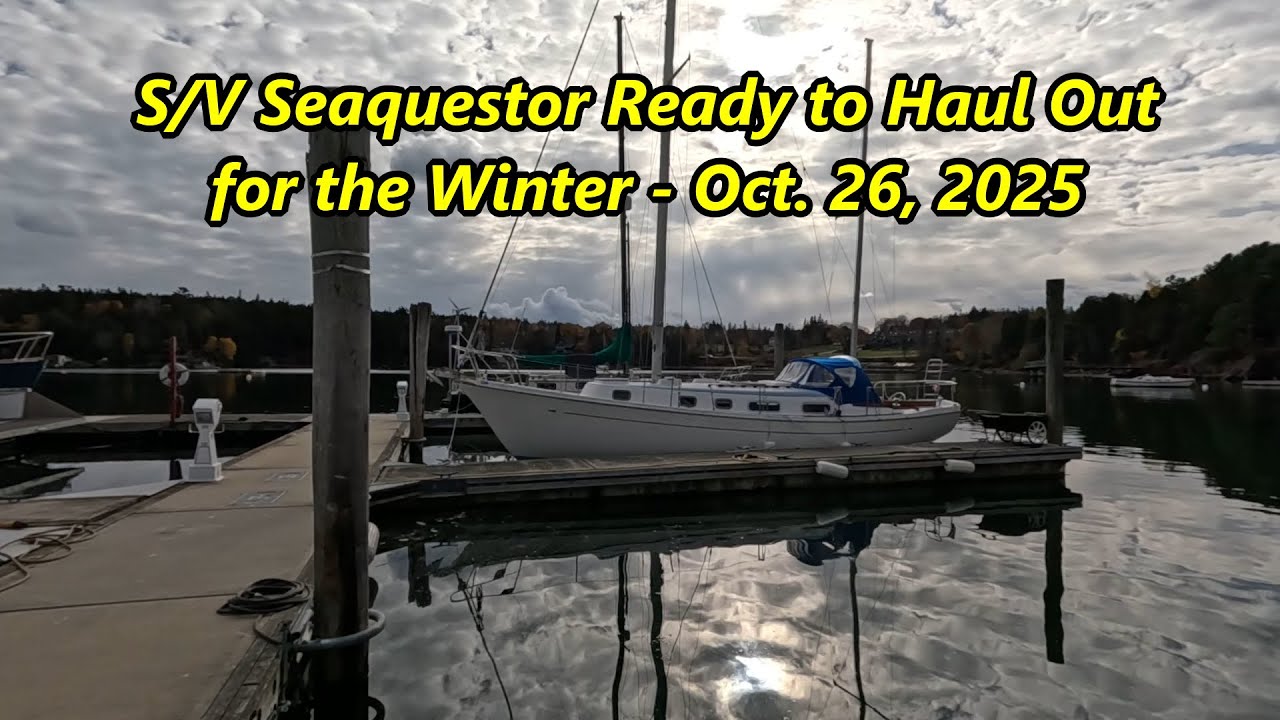 S/V Seaquestor готов к зимнему плаванию — 26 октября 2025 г.