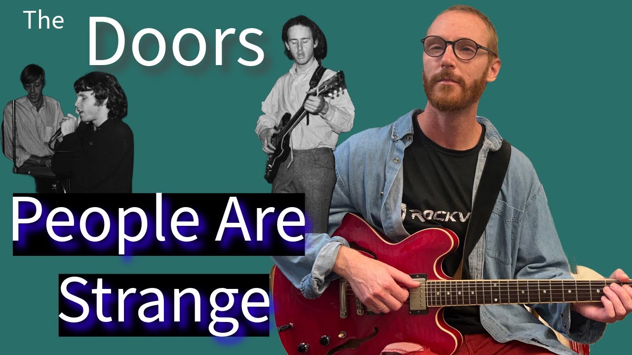 The Doors - People Are Strange | Complete Guitar Lesson (+ Guitar and Keyboard Solos)