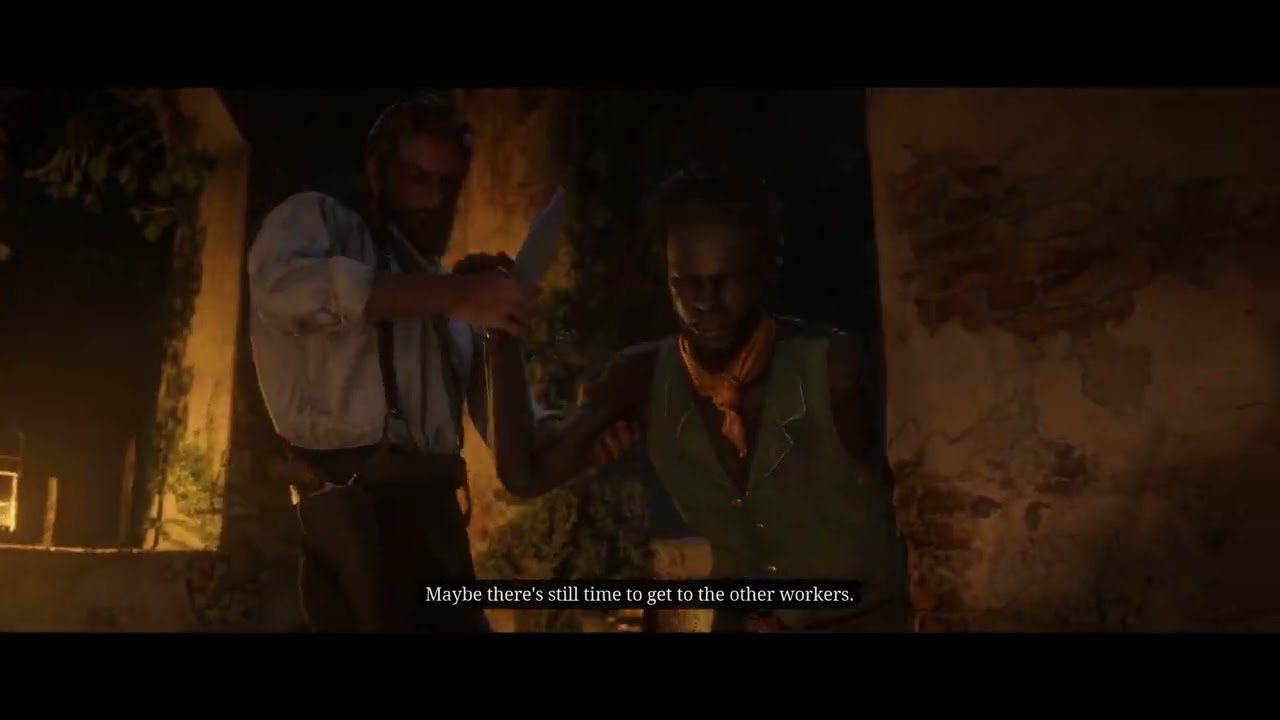 Arthur helps Leon from Guarma to free some of the workers in the sugar plantation