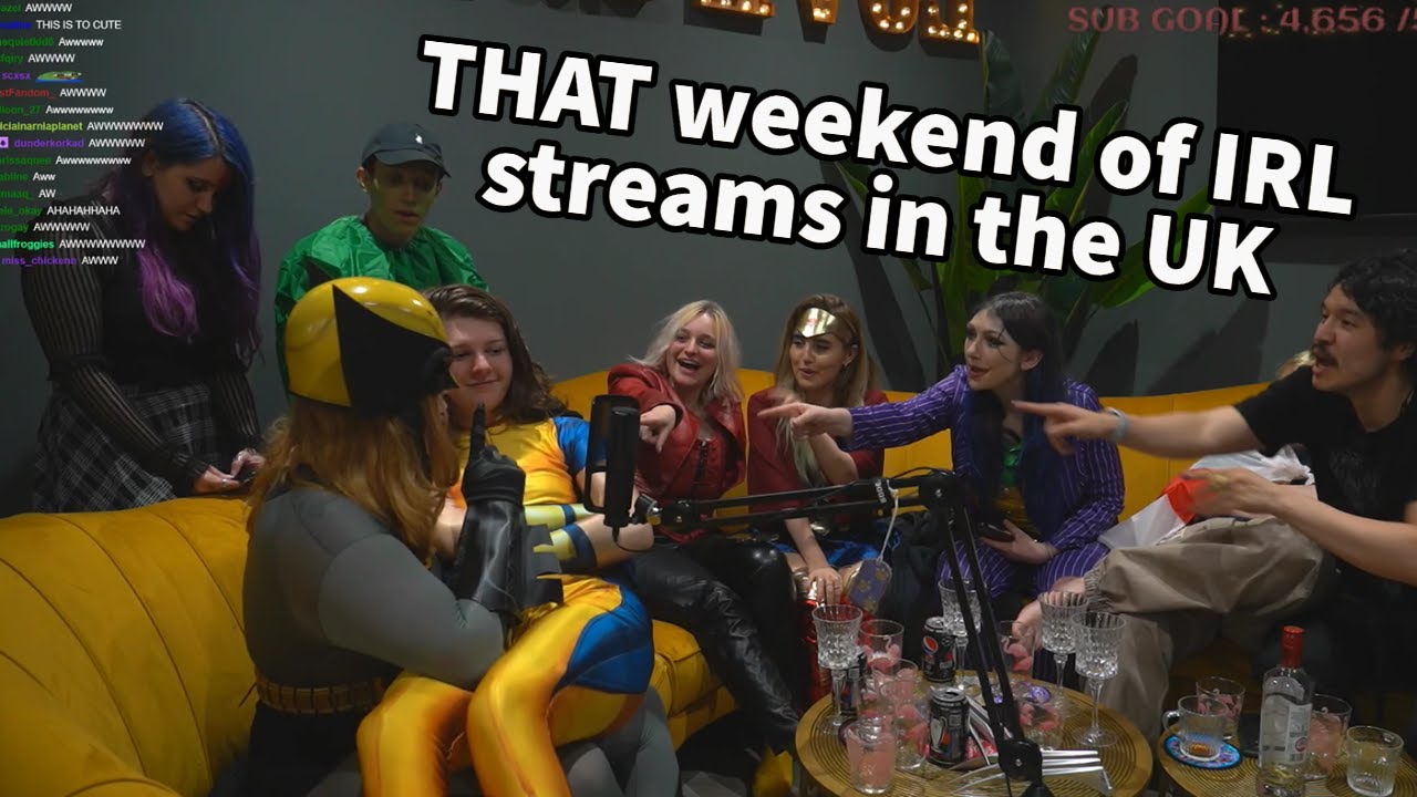 THAT Weekend of IRL Streams in the UK ft JustaMinx, Nihachu, JackManifold, CodeMiko, Rhianna & More!