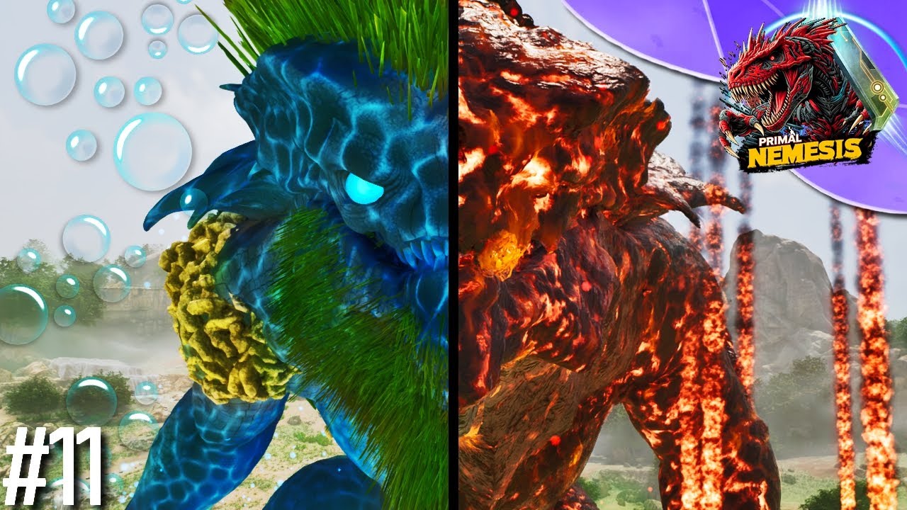 🫧 Hydro & Volcanic Titan 🔥 ARK : PRIMAL NEMESIS #11