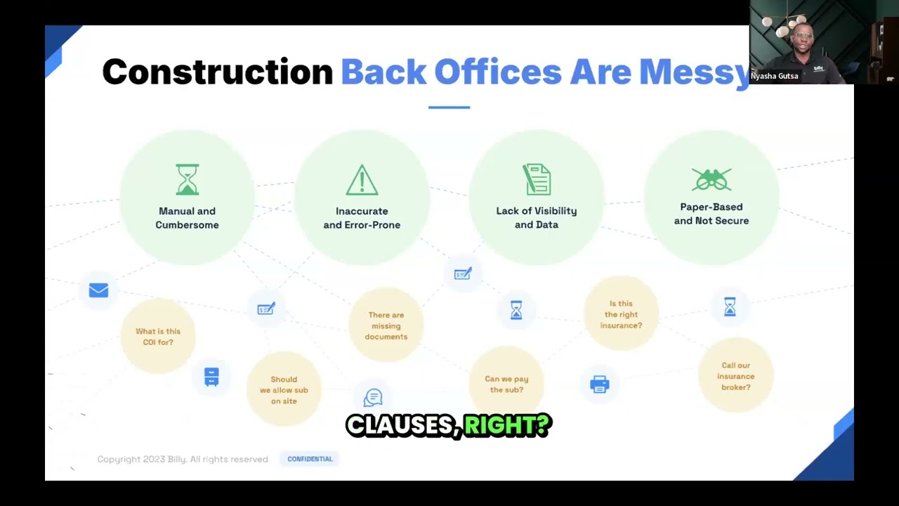 How Billy Solves Vendor Compliance for Contractors | Procore, Sage & COI Automation Explained